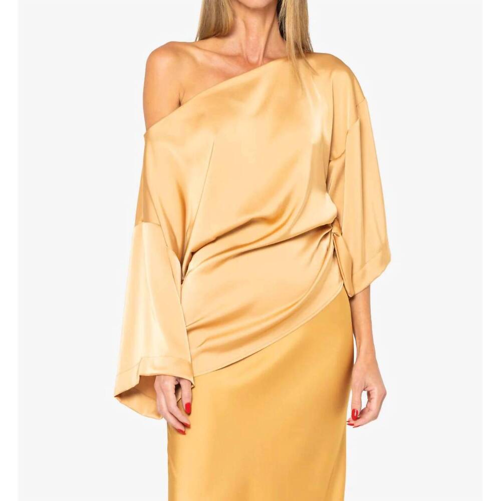NEW JBQ cataleya top in caramel